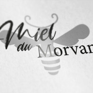 Juik Miel du morvan Logo design